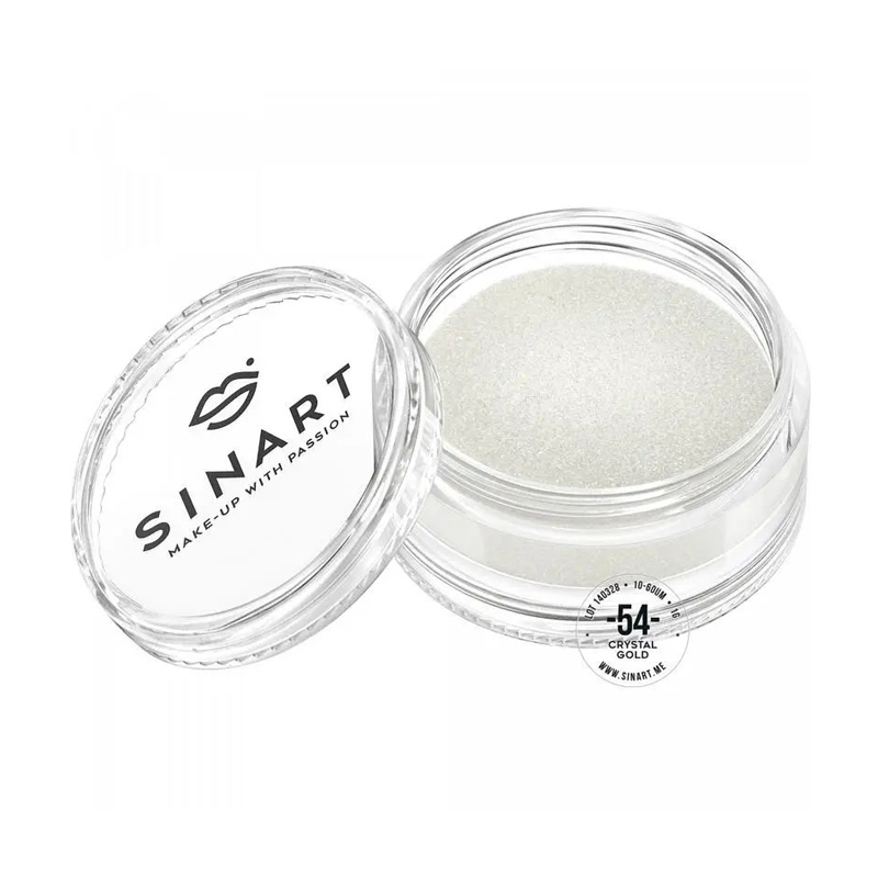 Пігмент для повік Sinart Make-Up With Passion, 54 Crystal Gold, 1 г